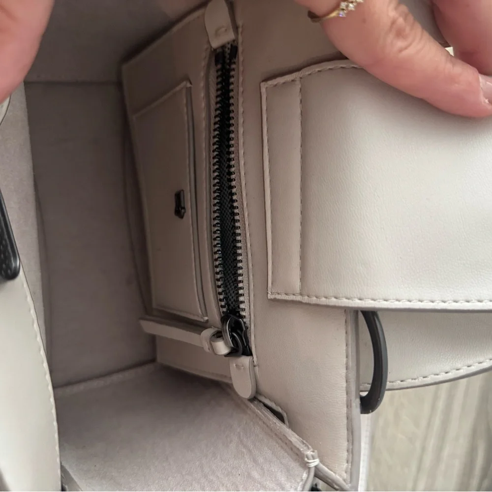 Donna Karan Hewlett Top-Handle Buckle Crossbody - Picture 6 of 8